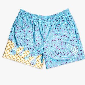 Boys Youth Baseball Lifestyle 101 Ice Cream Shorts Size XL